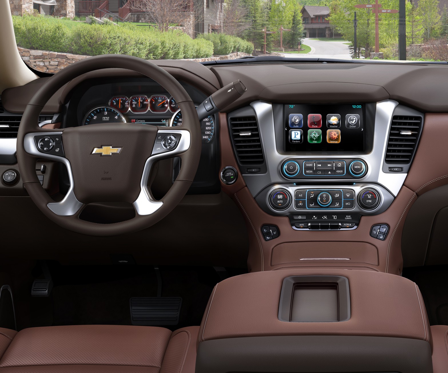 2015 Chevrolet Suburban Center Console