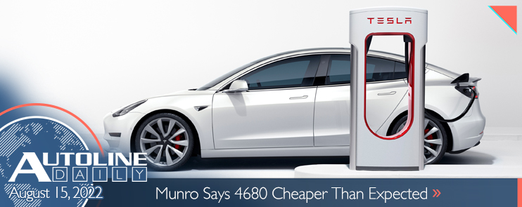 Munro Says 4680 Cheaper Than Expected