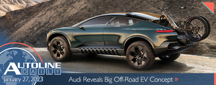 Audi Reveals Big Off-Road Electric Concept