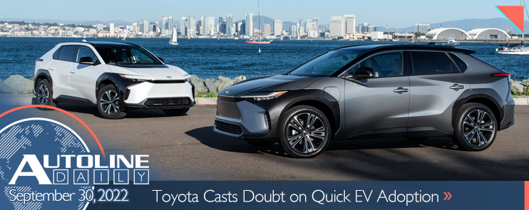 Toyota Casts Doubt on Quick EV Adoption