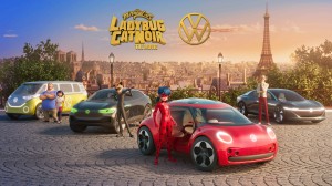 Miraculous superheroes Ladybug and Cat Noir team up with fully e