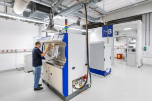3D Druck Labor bei der MAHLE International GmbH in Stuttgart am 25.5.2021