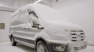 Ford E-Transit testing involves extreme heat and cold