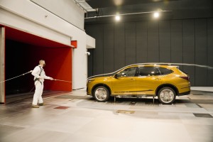 Acura MDX Type S Aerodynamics Testing