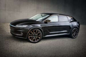 The Chrysler Airflow Graphite Concept, unveiled at the 2022 New