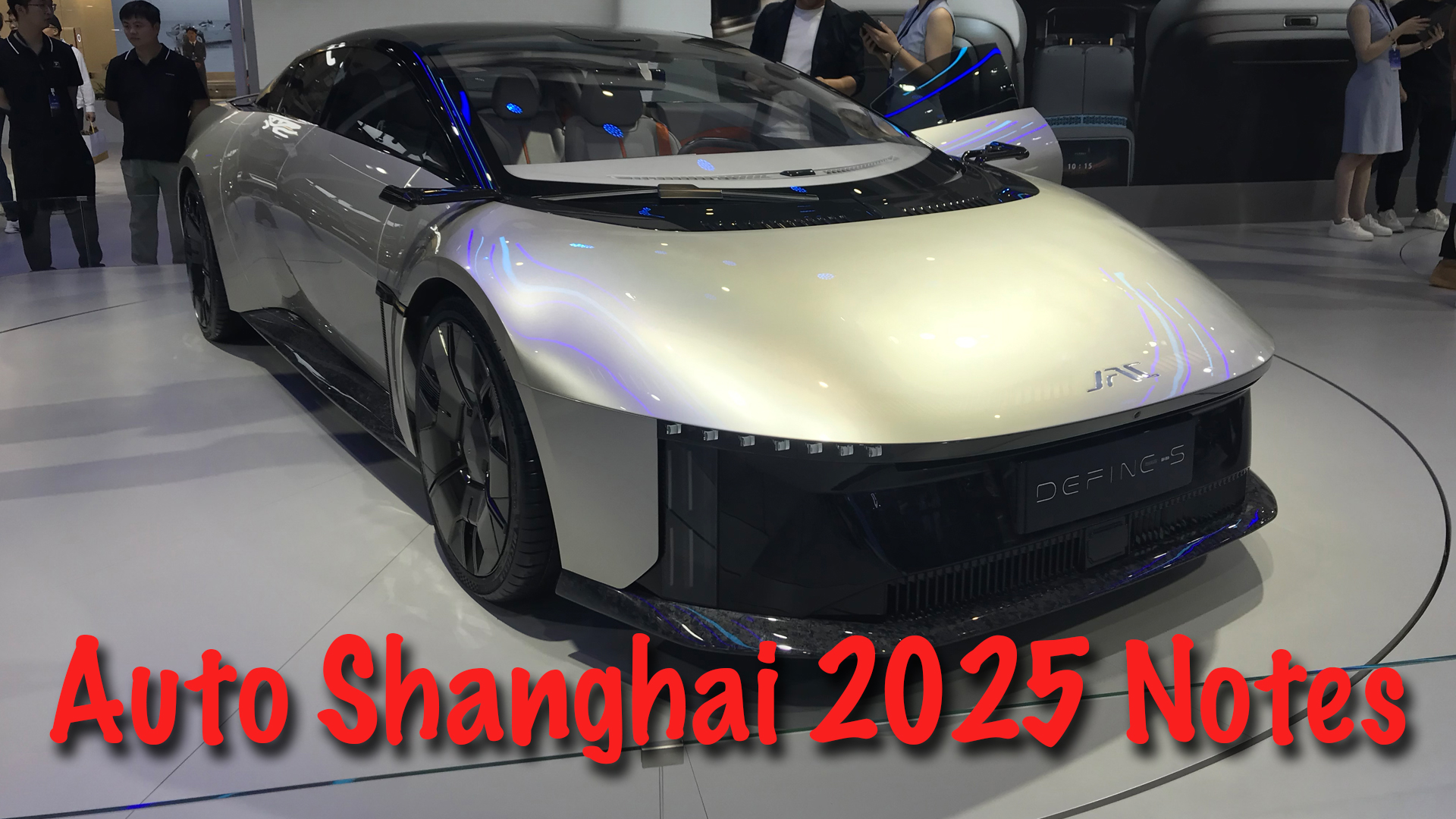 Shanghai Auto Show: Reporter's Notebook in Photos - Autoline